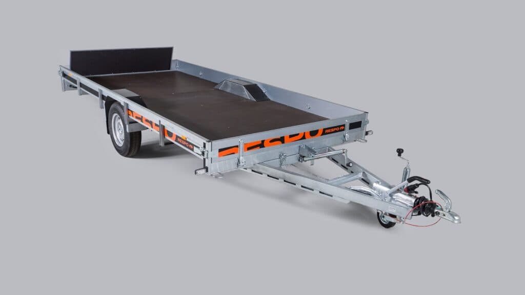 Respo 1350M411L186 Inline skotersläp